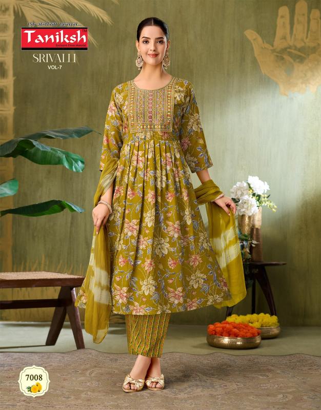 Taniksh srivalli vol 7 bombay wholesale kurti online